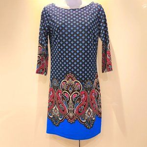 Fun Summer Diamond & Paisley Dress by Atmosphere